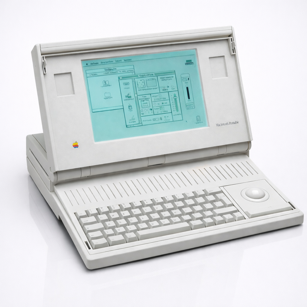 Macintosh Portable Backlit